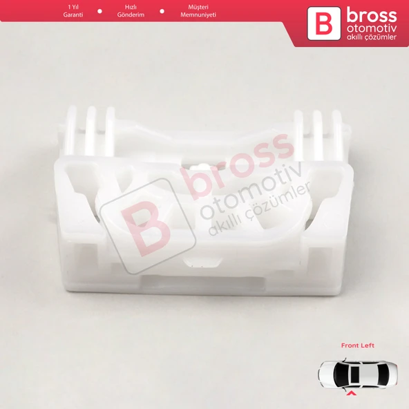 Mercedes Vito Viano Mixto MK2 W639 2011-2014 6397200446 İçin Ön Sol Kapı Cam Kriko Tamir Plastiği - 5