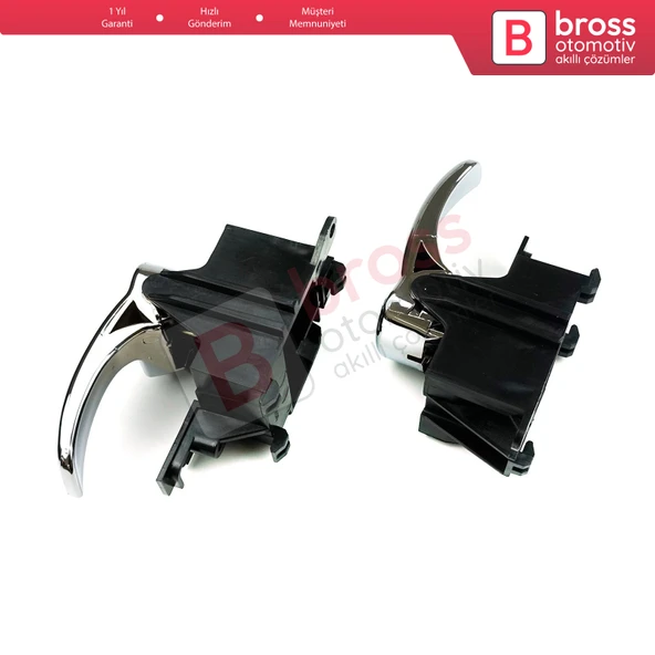 Nissan Pathfinder R51 Navara D40 için Kapı İç Açma Kolu Seti 806714X02B 806704X02B - 2