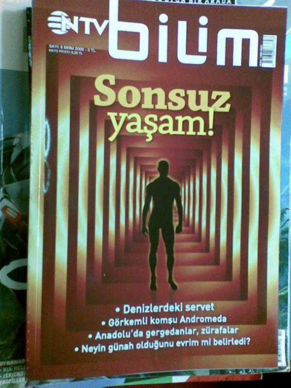 NTV BİLİM SAYI:8/SONSUZ YAŞAM-ANADOLUDA GERGED - 1