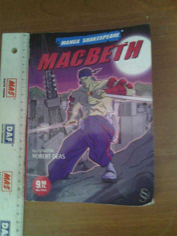 MACBETH MANGA SHAKESPEARE ÇİZGİ