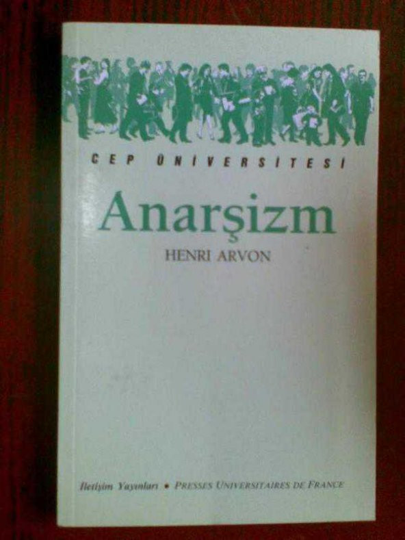 ANARŞİZM HENRI ARVON - 1