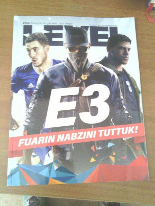 LEVEL OYUN DERGİSİ SAYI:234 TEMMUZ 2016 E3 2016*MAVRA board*neonun izinde - 1