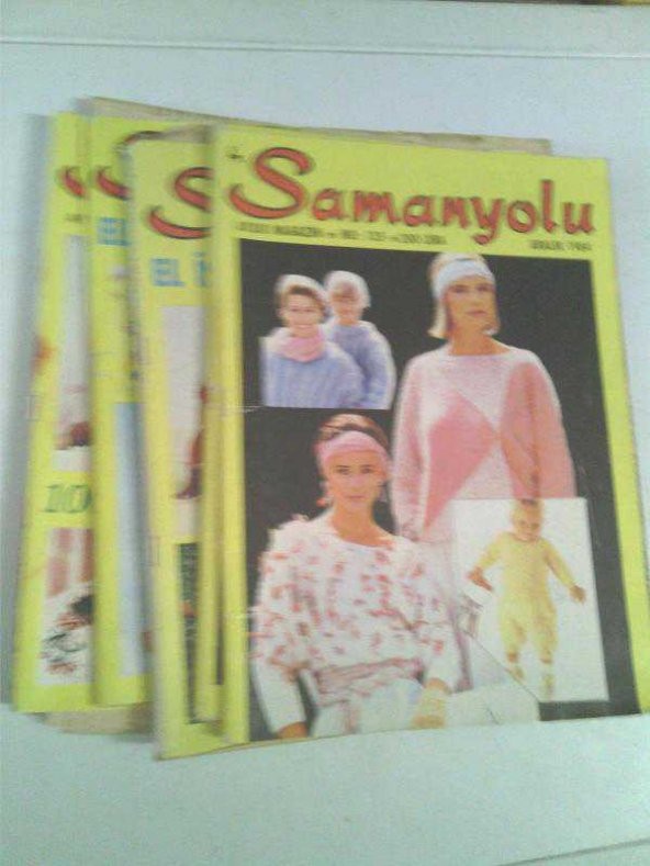 5 ADET SAMANYOLU DERGİSİ