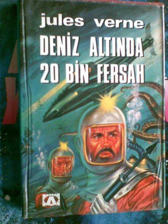 JULES VERNE DENİZ ALTINDA 20 BİN FERSAH/ÇİZİM KA