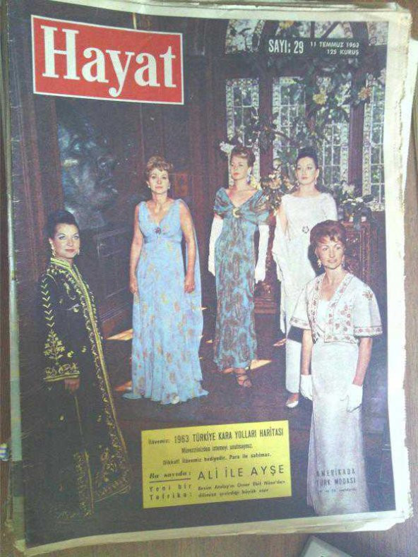 HAYAT 29 11 TEMMUZ 1963 SABA MELİKESİ BELKIS-KARANLIKLAR ALEMİNE DOĞRU