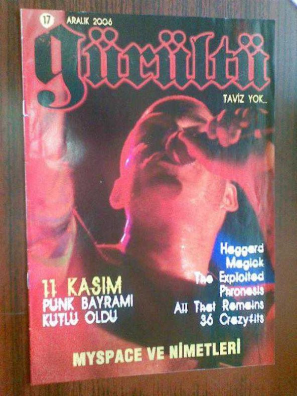 GÜRÜLTÜ 17/ARALIK 2006/HAGGARD-MAGIC  METAL&ROCK