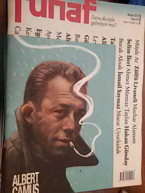 TUHAF NİSAN 2017 SAYI-01 ALBERT CAMUS - 1