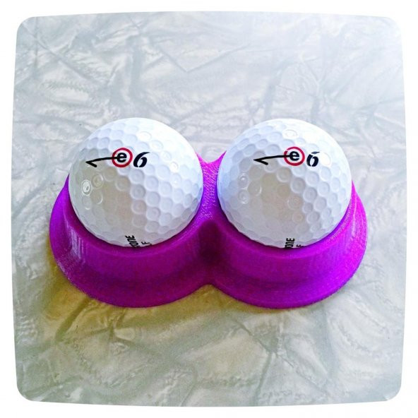 Duo Golf Topu Standı Plastik Aparat