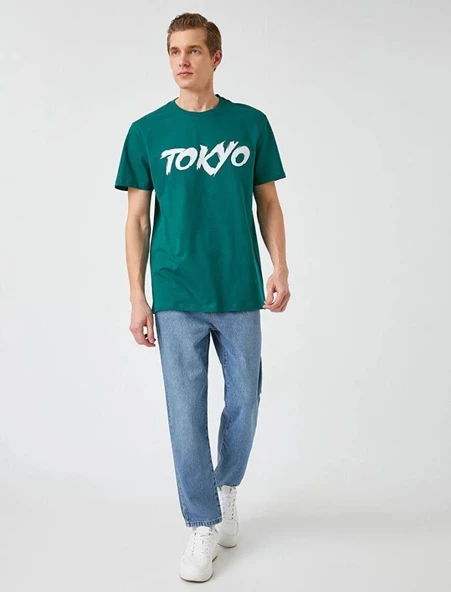 Koton Erkek Tokyo Baskılı Tişört - 2