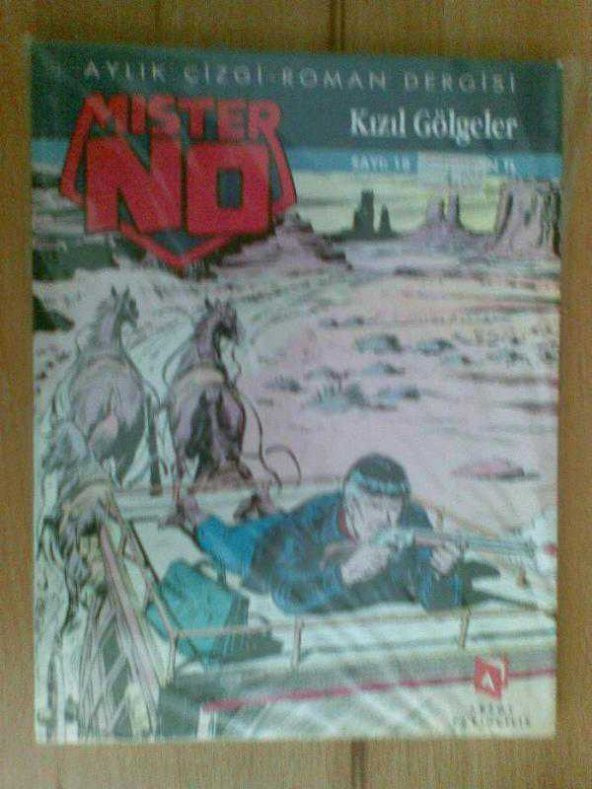 ÇİZGİ ROMAN / MISTER NO 18 KIZIL GÖLGELER - 1