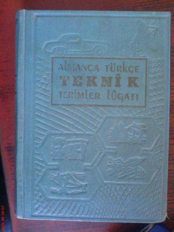 ALMANCA-TÜRKÇE TEKNİK TERİMLER LUGATI - 1