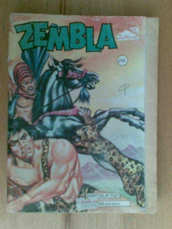 ÇİZGİ ROMAN / ZEMBLA 242 - 1