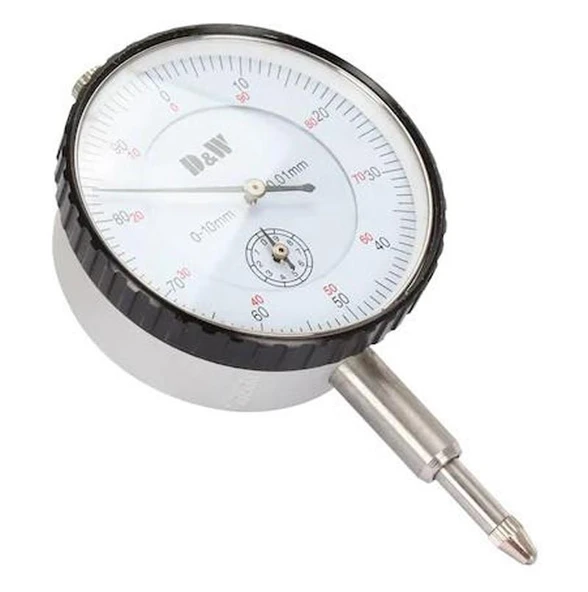 DW Mekanik Komparatör Tek Saati Kulaksız - Ölçü 0-10 Mm ürün görseli