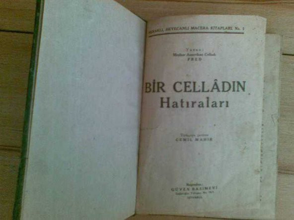 BİR CELLADIN HATIRALARI / FRED ÇEV:CEMİL MAHİR - 1