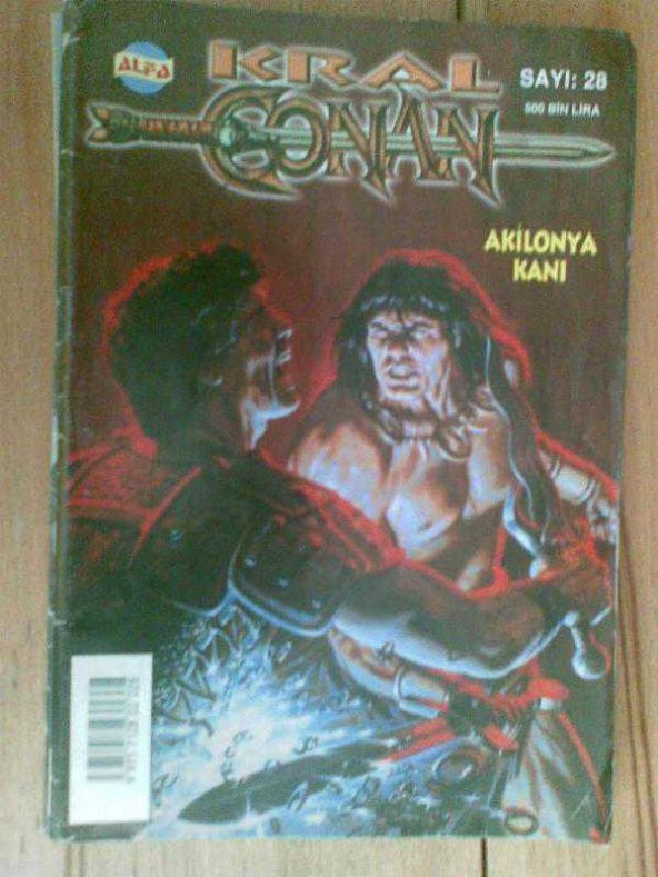 ÇİZGİ ROMAN /CONAN SAYI:28 AKİLONYA KANI