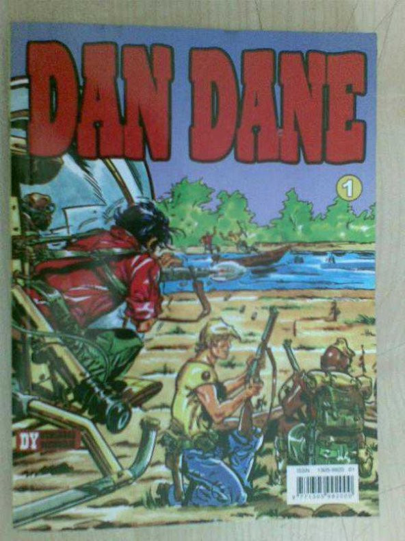 ÇİZGİ ROMAN / DAN DANE NO:1 AFRİKA AĞLIYOR - 1