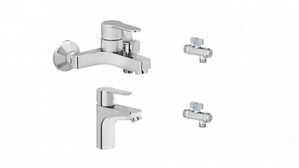Artema Win S Banyo Batarya Seti ve Gms Filtreli Ara Musluk 2 Adet