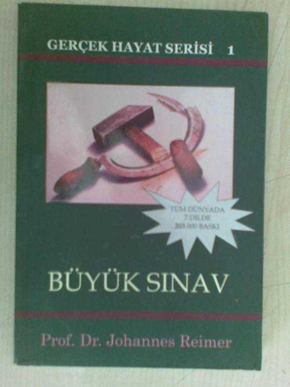 BÜYÜK SINAV / JOHANNES REİMER 2005