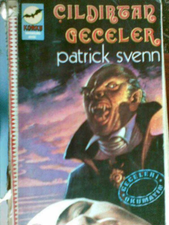 ÇILDIRTAN GECELER / PATRICK SVENN ÇİZİM KAPAK