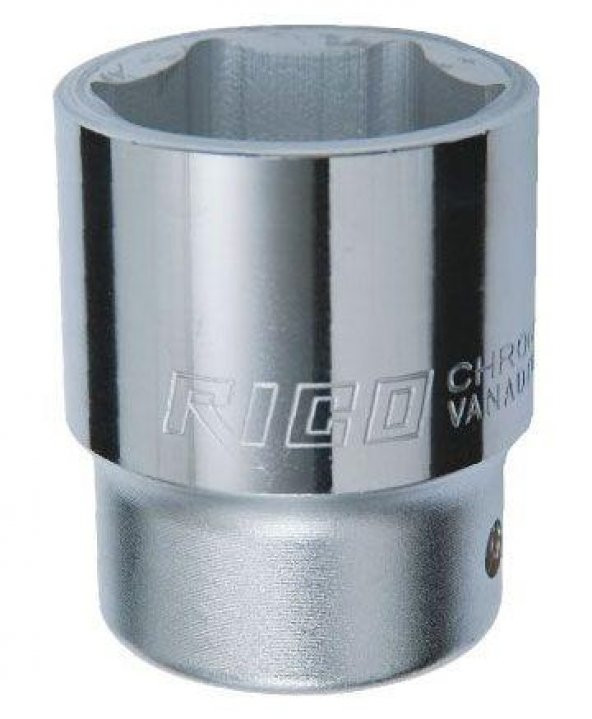 Rico 007-RC8019 6 Altı Köşeli Lokma 19 mm 1/2