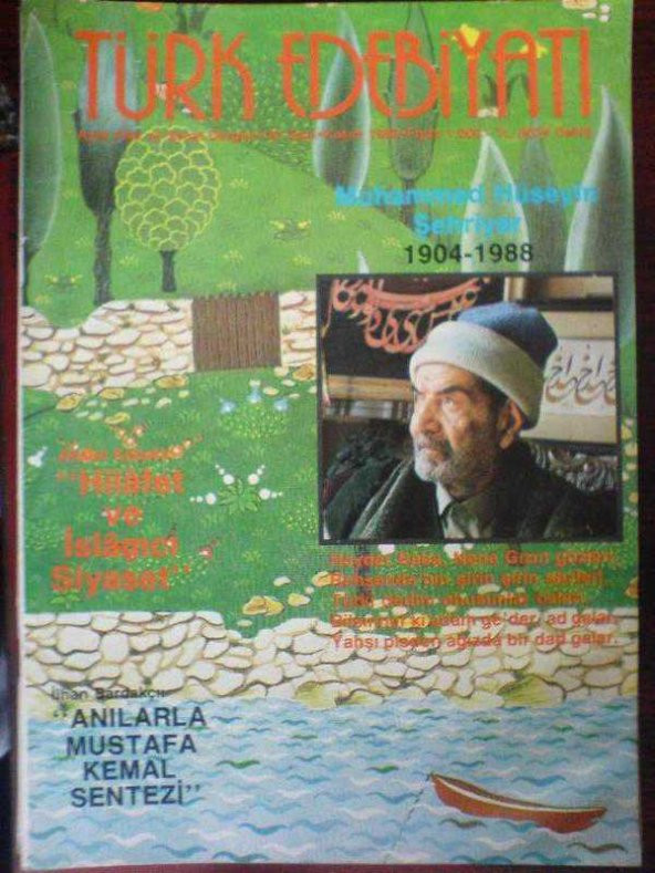 TÜRK EDEBİYATI SAYI:MUHAMMED HÜSEYİN ŞEHRİYAR - 1