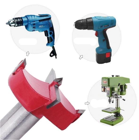 Topshop TH03037 Tas Menteşe Freze Bıçağı Uç Seti 5 Parça - Resim 4