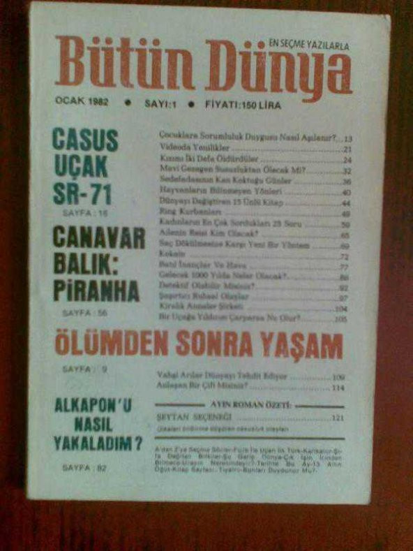 PİRANHA-ALKAPON-ÖLÜMDEN SONRA YAŞAM REANKARNASYO