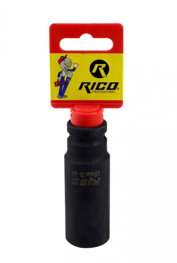 Rico 022-RC2316 6 Altı Köşeli 1/2 Derin Havalı Lokma 16 mm