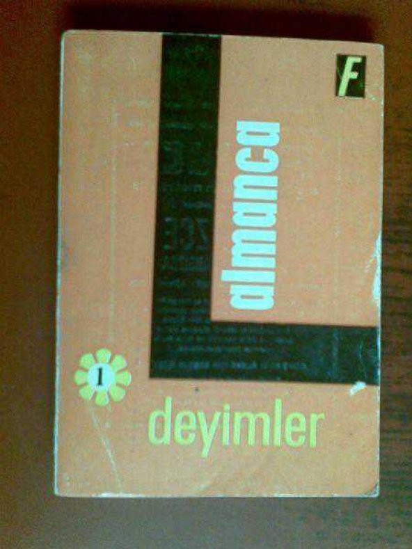 ALMANCA DEYİMLER 1/ FONO