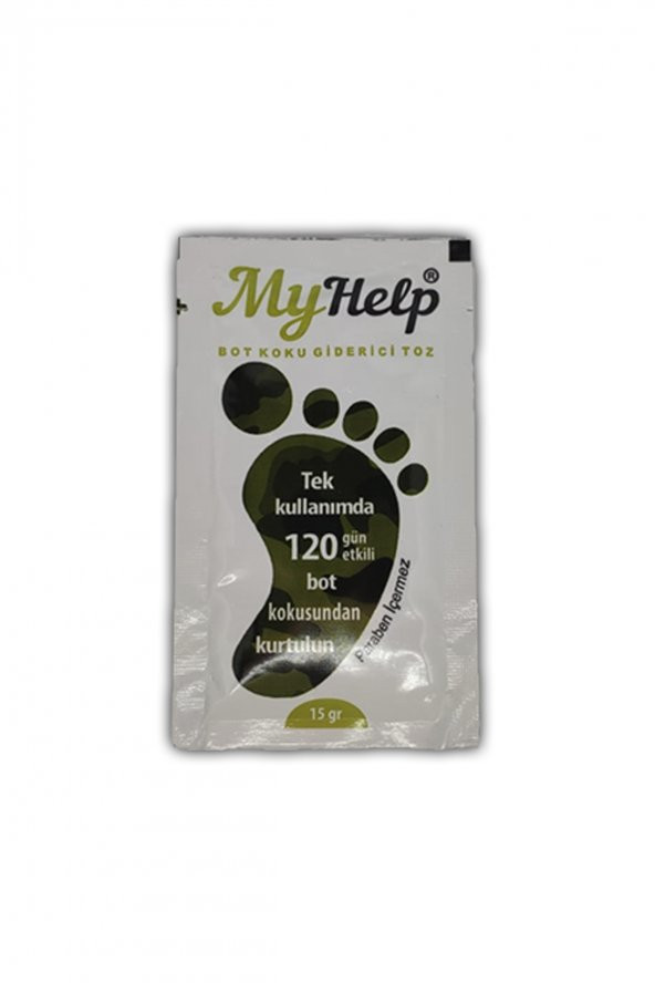 Tekli 120 Gün Etkili My Help Ayak Koku Giderici Önleyici Toz