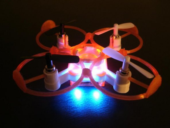 Drone Çerçeve Bo100L (6 Mm Motorlar) Plastik Aparat