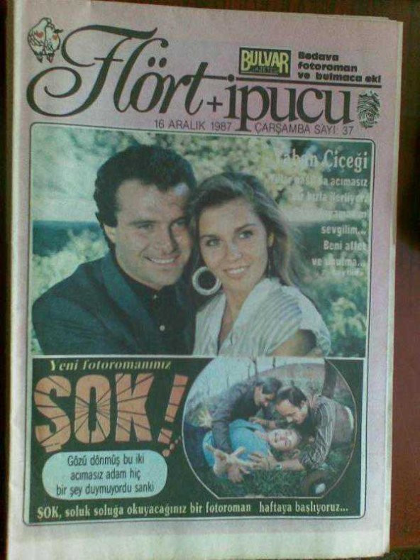 FLÖRT + İPUCU BULVAR FOTOROMAN EKİ/ ŞOK