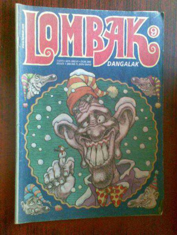 LOMBAK  9  /MİZAH DERGİSİ -KARİKATÜR-ÇİZGİ