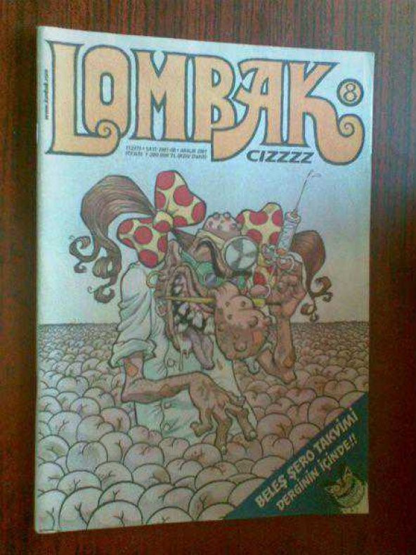 LOMBAK  8  /MİZAH DERGİSİ -KARİKATÜR-ÇİZGİ