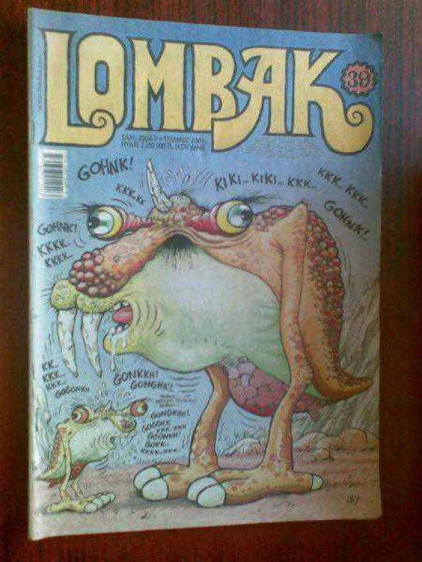 LOMBAK  39  /MİZAH DERGİSİ -KARİKATÜR-ÇİZGİ