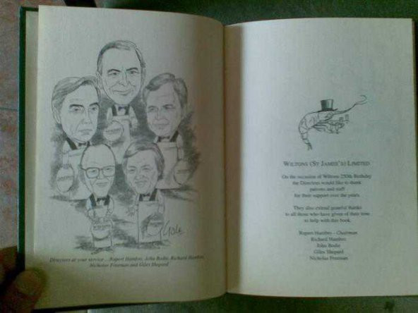 WILTONS 1742-1992 KARAKALEM ÇİZİM HAYVANLAR-İNSANL