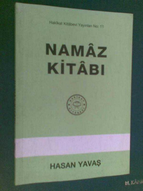 NAMAZ KİTABI HASAN YAVAŞ - 1