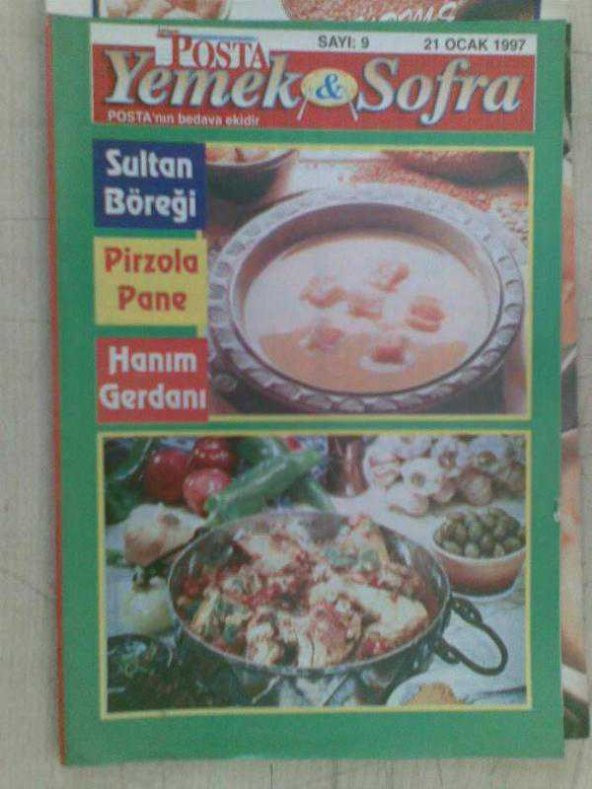 YEMEK VE SOFRA-SULTAN BÖREĞİ-PİRZOLA PANE-HANIM - 1