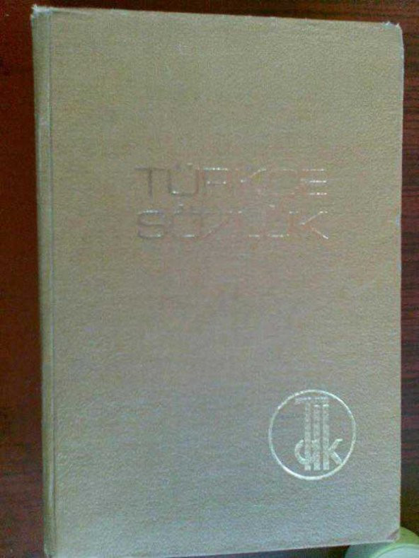 TÜRKÇE SÖZLÜK TDK 1974 - 1