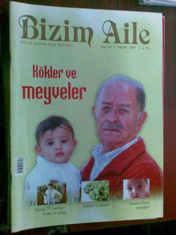 BİZİM AİLE-KÖKLER VE MEYVELER-KAİNAT ECZANESİ