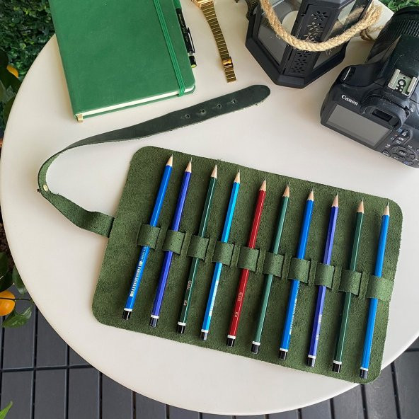 Modica Helsinki - Hakiki Deri Natürel Rulo Kalemlik - 3