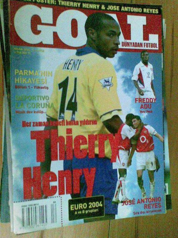THİERRY HENRY-JOSE ANTONIO REYES-FREDDY ADU - 1