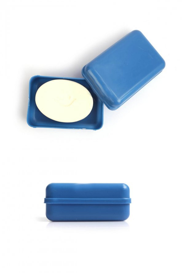 Mavi Plastik Sabun Kutusu - Sabunluk - Asker Malzemeleri