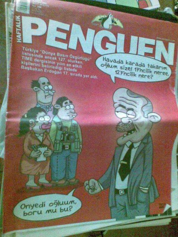 PENGUEN 398/2010 /MİZAH DERGİSİ-KARİKATÜR-ÇİZGİ
