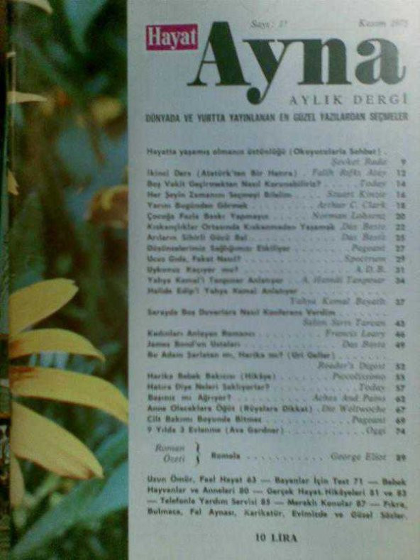 AYNA / ARILARIN SİHİRLİ GÜCÜ:BAL-AHMET HAMDİ TAN