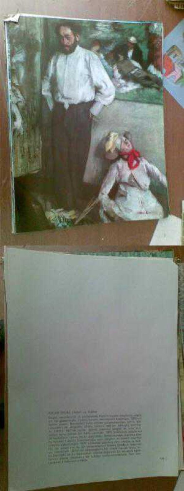 RESİM / EDGARS DEGAS ( ADAM VE KUKLA ) 23-30