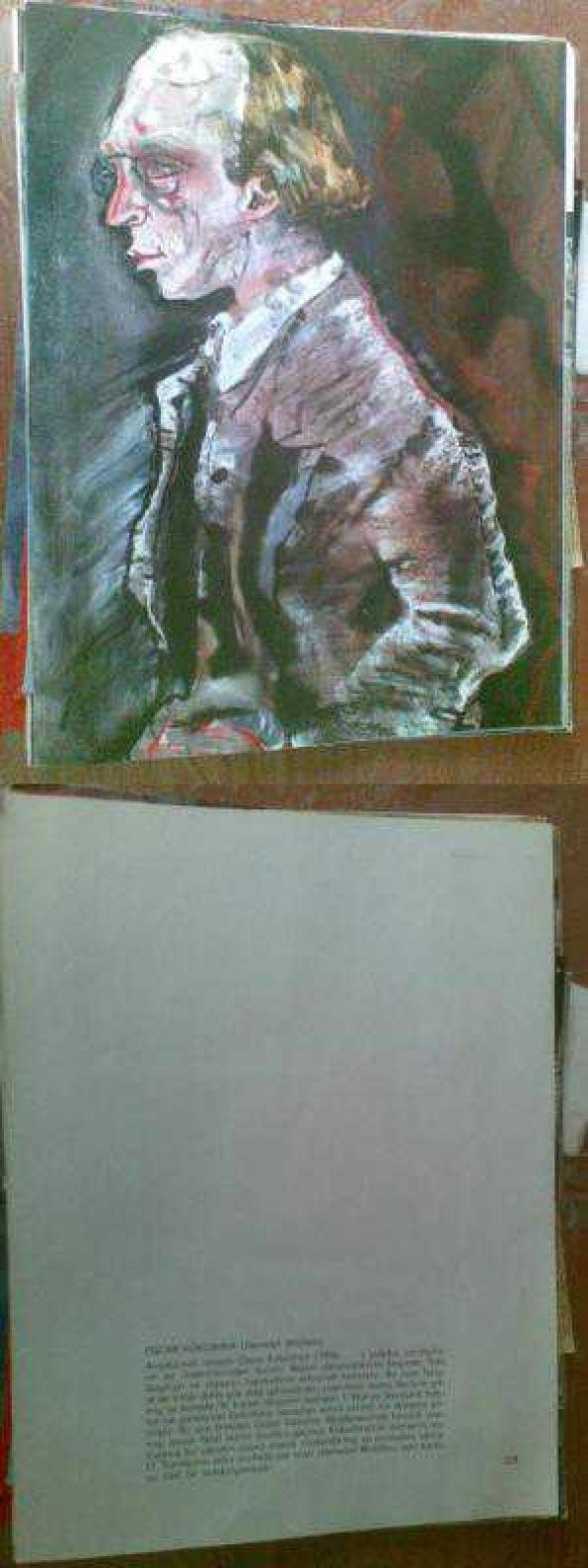 RESİM / OSCAR KOKOSHKA (HERWART WALDEN) 23X30