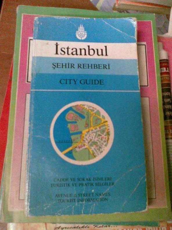 İSTANBUL ŞEHİR REHBERİ CITY GUIDE 1989