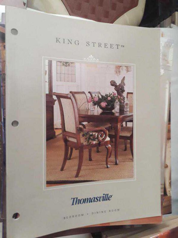 KING STREET THOMASVİLLE BEDROOM-DINING ROOM -DERGİ İKİNCİ ELDİR