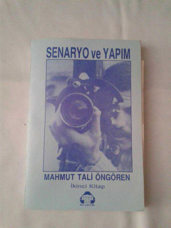 SENARYO VE YAPIM 1-2 MAHMUT TALİ ÖNGÖREN 1985 241+288 SAYFA  - KİTAP İKİNCİEL DİR